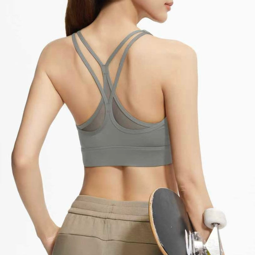 Double Y Back Sports Bra (4 colours)
