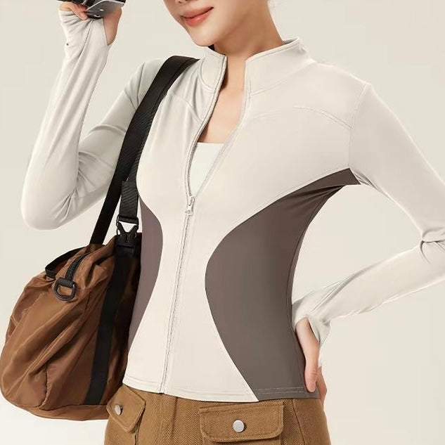 Long Sleeve Side Scoop Jacket (2 colours)