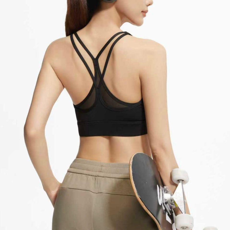 Double Y Back Sports Bra (4 colours)
