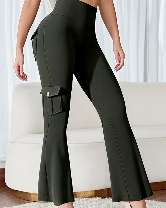 Scrunch Bum Flared Bottoms (3 colours)