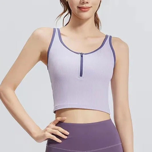 Front Zip Tank (4 colours)