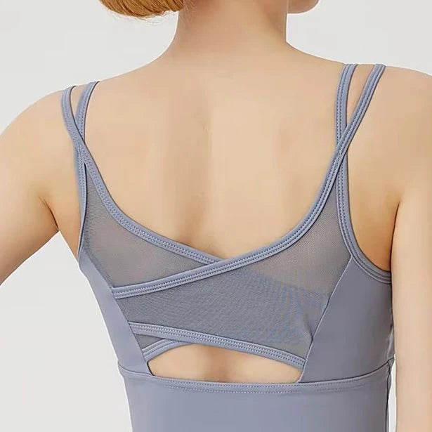 Mesh Detail Tank Top (5 colours)