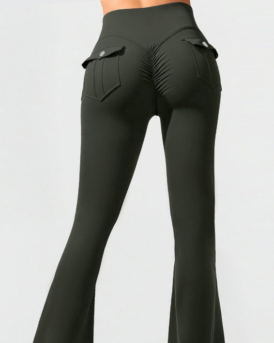 Scrunch Bum Flared Bottoms (3 colours)