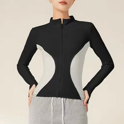 Long Sleeve Side Scoop Jacket (2 colours)