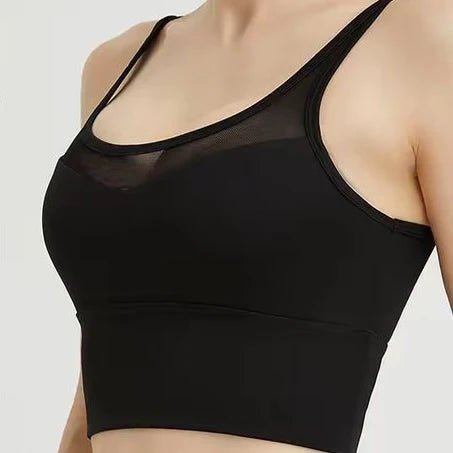 Mesh Detail Tank Top (5 colours)