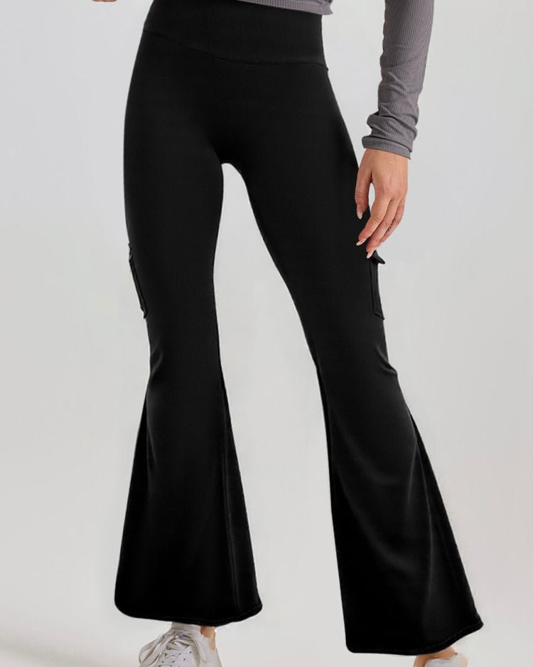 Scrunch Bum Flared Bottoms (3 colours)