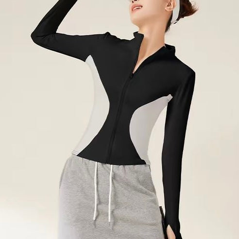 Long Sleeve Side Scoop Jacket (2 colours)