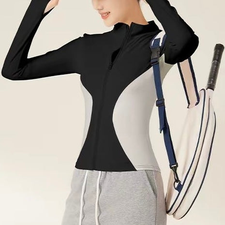 Long Sleeve Side Scoop Jacket (2 colours)