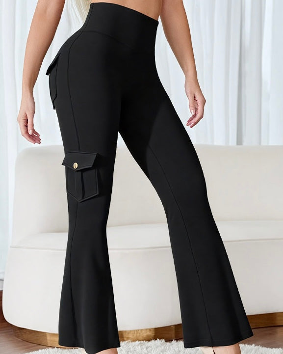 Scrunch Bum Flared Bottoms (3 colours)