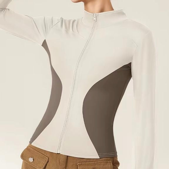 Long Sleeve Side Scoop Jacket (2 colours)