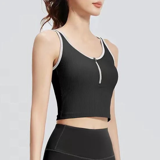 Front Zip Tank (4 colours)