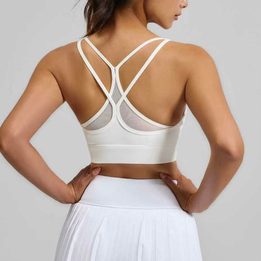 Double Y Back Sports Bra (4 colours)