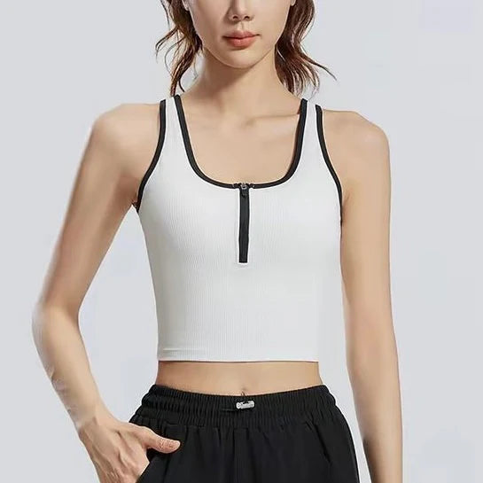 Front Zip Tank (4 colours)