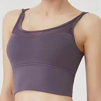 Mesh Detail Tank Top (5 colours)