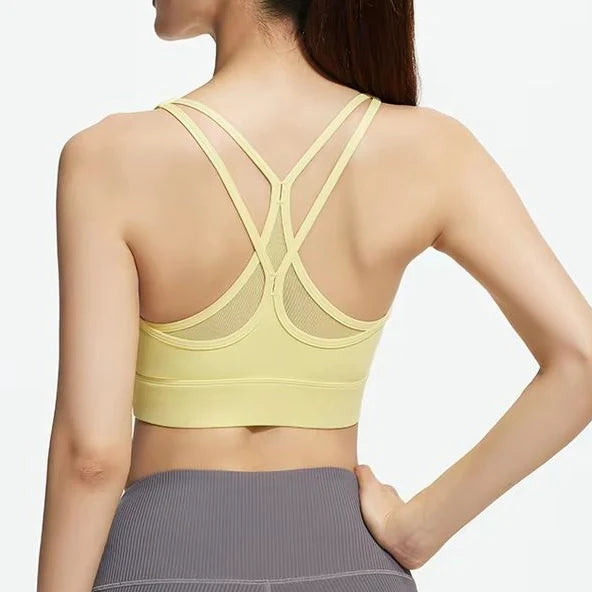 Double Y Back Sports Bra (4 colours)