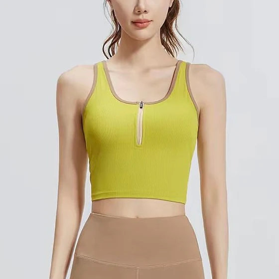 Front Zip Tank (4 colours)