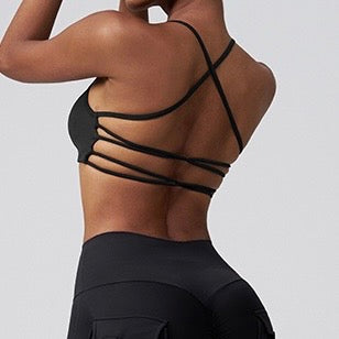 Criss Cross Sports Bra (2 colours)