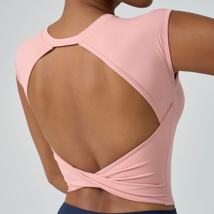 Backless Gym Top (2 colours)