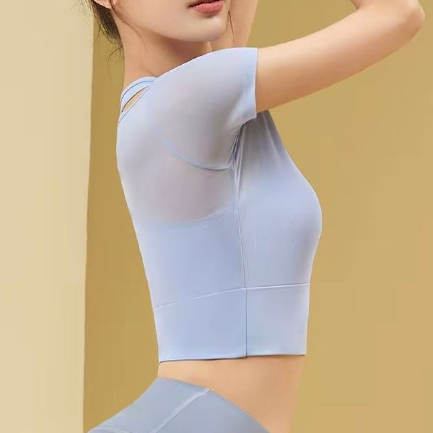 Short Sleeve Mesh Top (3 colours)