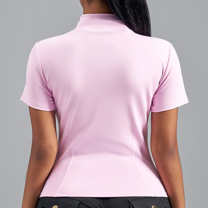 Short Sleeve Zip Up (5 colours)